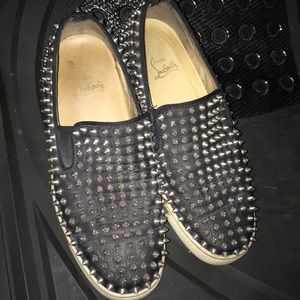 Christian Louboutin roller boat loafers